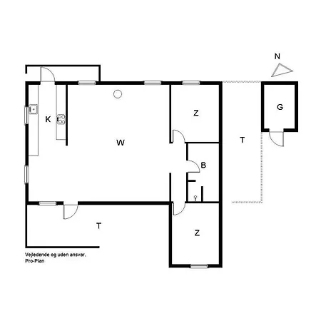 3 Bedroom Lovely In Henne Henne Strand